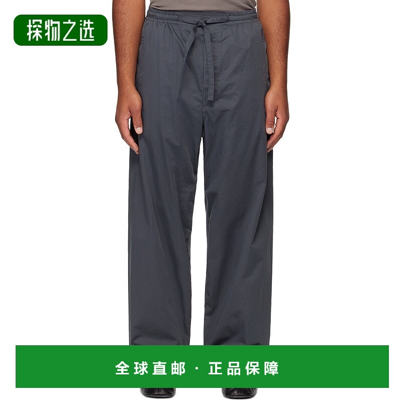 1h可退 香港直邮Lemaire 男士 灰色 Pyjama 长裤 PA1211LF1207