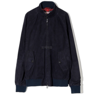 韩国直邮BARACUTA 309 Jumpers24FW系列麂皮绒外层棉内衬常规版型
