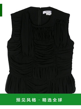 香港直邮COMME DES GARCONS 女士背心吊带 RMB0191 SS2024 黑色