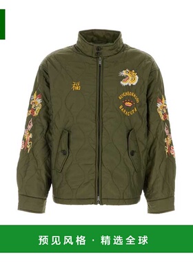 1h可退 香港直邮Baracuta 男士 军绿尼龙夹克 BRCPS1092 green绿