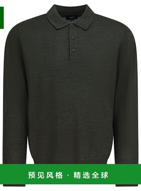 香港直邮VINCE 男士 美利奴羊毛 Polo 衫毛衣上衣男装 M05196453A