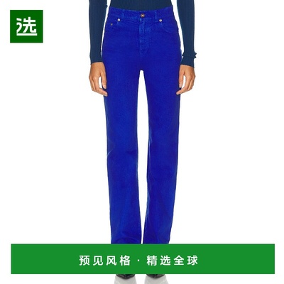 1h可退 香港直邮Gabriela Hearst 女士 Rey 直筒裤 4252035牛仔