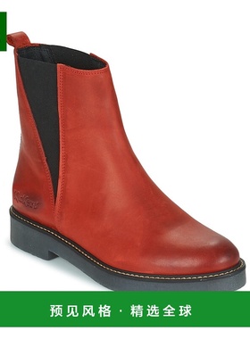 欧洲直邮Kickers 女士 靴子 KICK OXIS正品时尚保暖轻便高级感