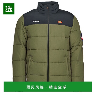 欧洲直邮Ellesse 男士 NEBULA JACKET 羽绒服 卡其色高端流行休闲