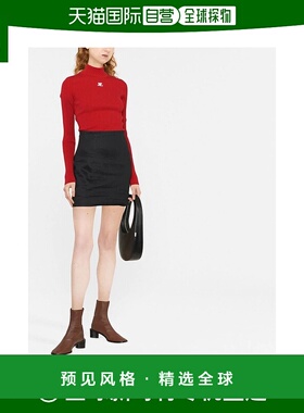 欧洲直邮COURREGES 女士针织毛衣PERMPU022FI00014034针织衫羊毛