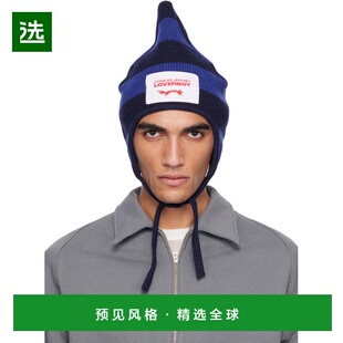 1h可退 香港直邮Charles Jeffrey Loverboy 男士 蓝色 Spike 兜帽