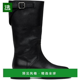 1h可退 【美国直邮】Miista 黑色 Marisa 靴子 女鞋 时装靴 中筒