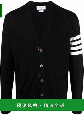 1h可退 香港直邮Thom Browne 汤姆·布朗 男士 4BAR 经典款V领针