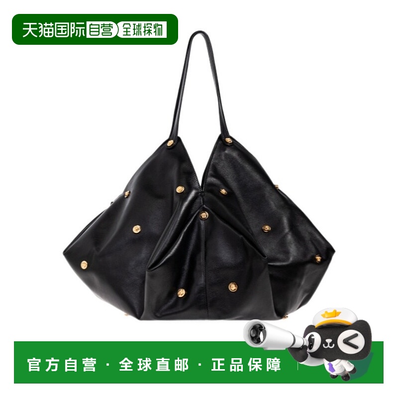 香港直邮Versace 褶皱单肩包 10183391A13327范思哲