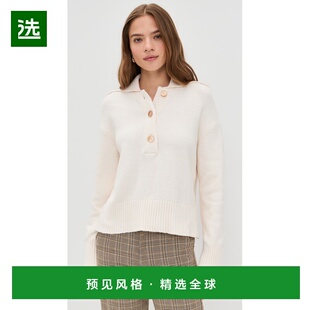 1h可退 香港直邮Free People 自由人 女士 Trading Up Polo衫