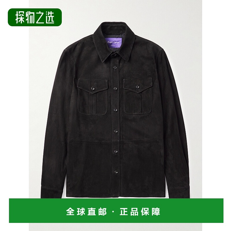 香港直邮Polo Ralph Lauren Polo 拉夫·劳伦 男士 Barron 绒面革