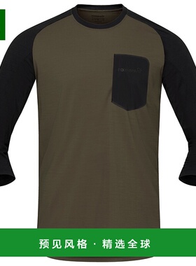 香港直邮NORRØNA 男士户外T恤 0563663OLIVENIGHT CO 军绿色