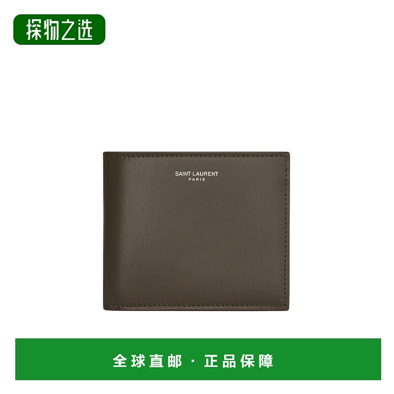 香港直邮Saint Laurent 徽标钱包 3963030U90N牛皮
