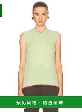 1h可退 香港直邮ZANKOV 女士 Yasemin 背心 24F027 green绿色 舒