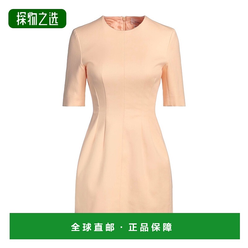 香港直邮Sportmax 斯宝麦斯 女士 紧身连衣裙 beige米色 舒适时尚