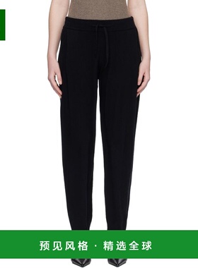 1h可退 香港直邮LISA YANG 女士 黑色 The Jo 长裤 202097卫裤
