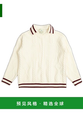 香港直邮Fendi V 领条纹套头衫 JUG190AUL2