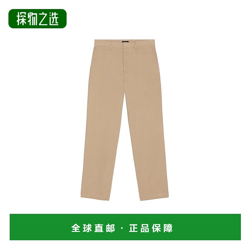 香港直邮THEORY 希尔瑞 男士 直筒斜纹棉布裤子 P0774233