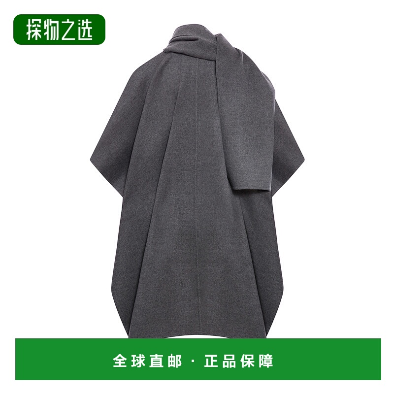 香港直邮Toteme 双围巾大衣 251-WRO4321-FB0006