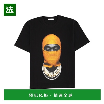 香港直邮IH NOM UH NIT 男士T恤 NUW25253009 AW2025 黑色短袖