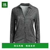 花纹衬衫 1h可退 女士 Blouses 香港直邮Majestic Filatures