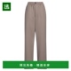 美国直邮 休闲 ami 休闲裤 1h可退 时尚 女士 高腰直筒裤 柔软百