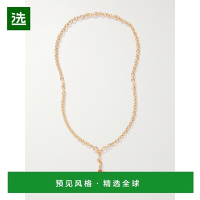 1h可退 香港直邮Roxanne Assoulin 女士 The Puffy 迷你心形镀金