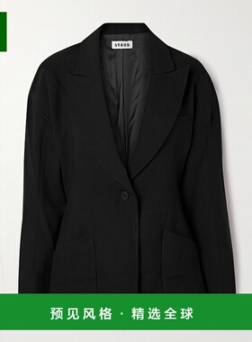 香港直邮Staud 女士 Cole 梭织西装外套 R25F7106TCBLK