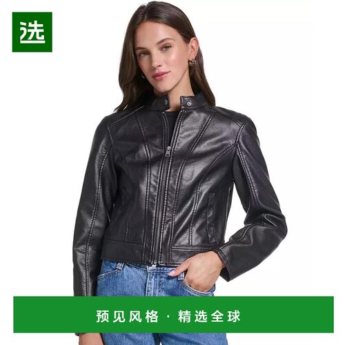 【美国直邮】levi’s/李维斯 女士 外套长袖皮衣夹克