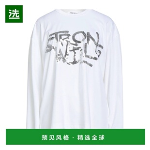 1h可退 香港直邮comme des garcons 川久保玲 女士 T恤 white白色