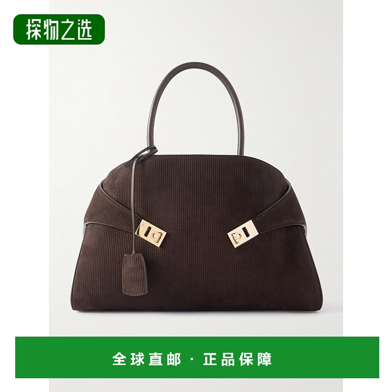 1h可退 香港直邮Salvatore Ferragamo 菲拉格慕 女士 Hug ribbed-