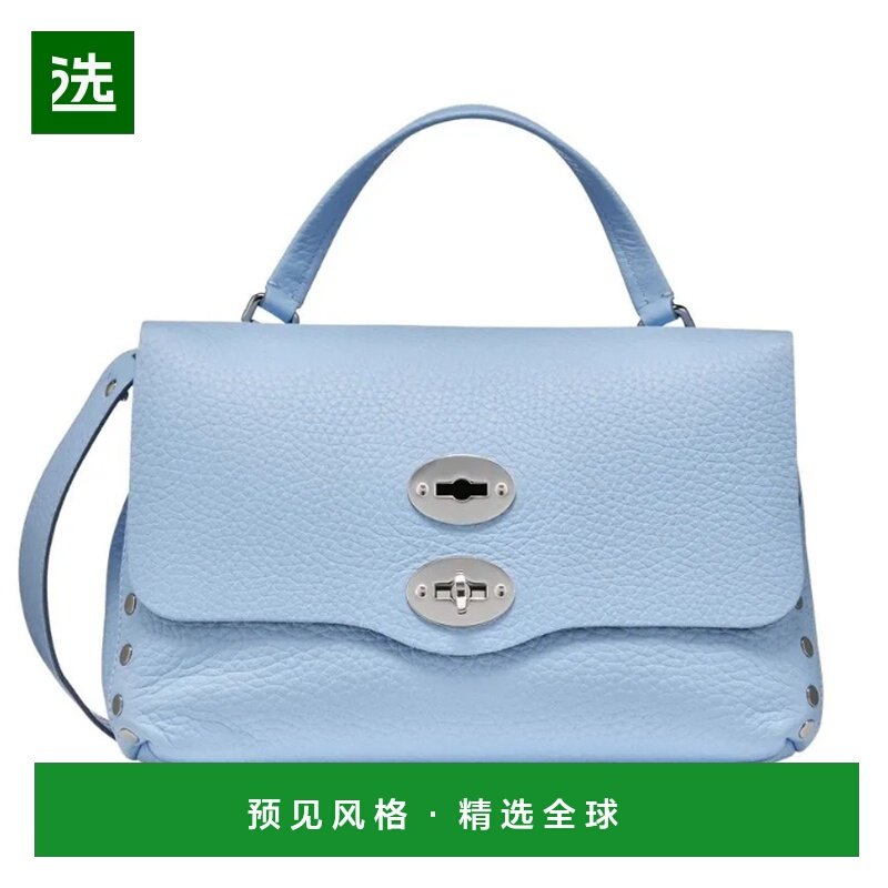 1h可退 香港直邮Zanellato 女士 HAMMERED 浅蓝色皮革包包 068090,箱包皮具/热销女包/男包,通用款女包,淘宝优惠券,粉丝福利购,淘宝优惠卷