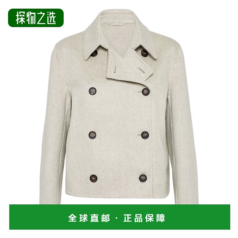 香港直邮Brunello Cucinelli 布内罗·古奇拉利 女士 羊绒大衣 MD