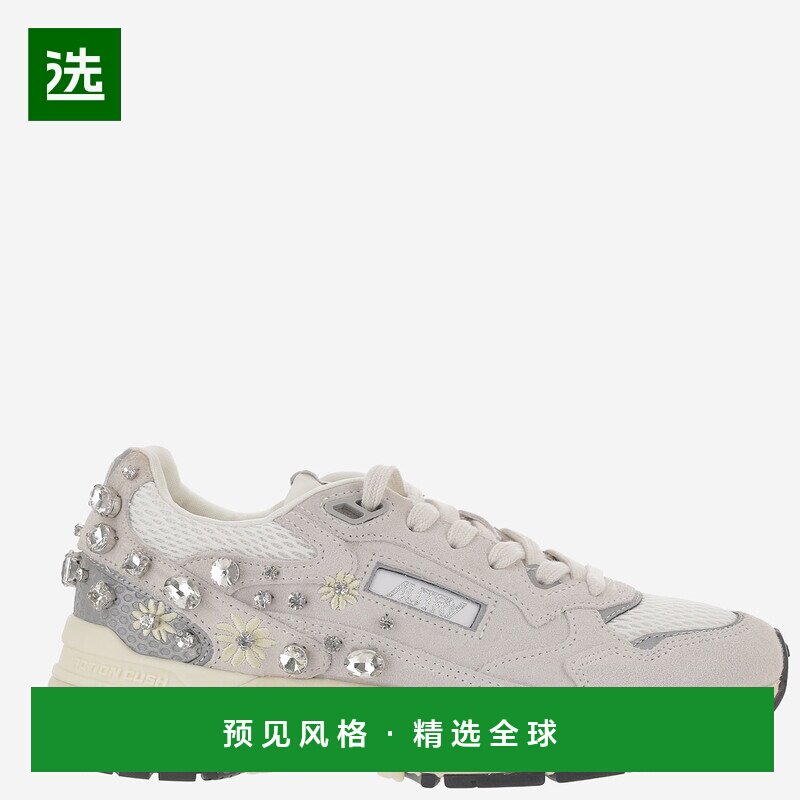 香港直邮AUTRY 女士运动鞋 HYLWTJ01SUESTRAMESHWHTSILV SS2026,运动鞋new,运动休闲鞋,淘宝优惠券,粉丝福利购,淘宝优惠卷