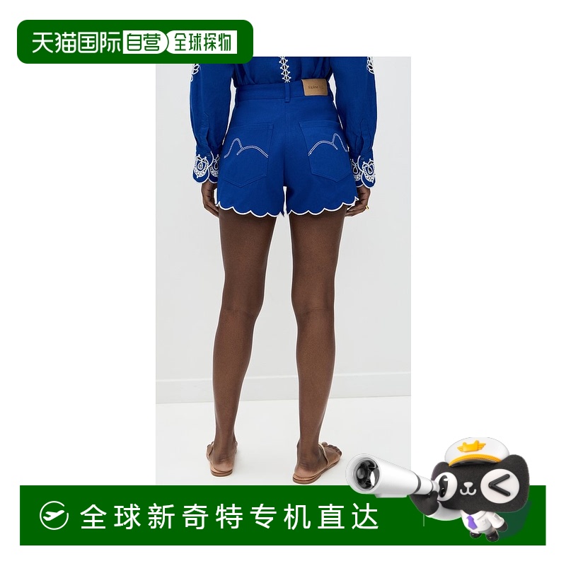 1h可退 香港直邮FARM RIO 女士 Palms Richelieu 短裤 FARMR31203