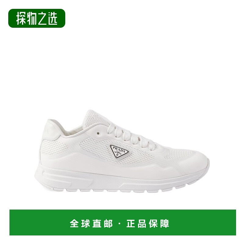香港直邮Prada 圆头运动鞋 1E920N1ABKF035