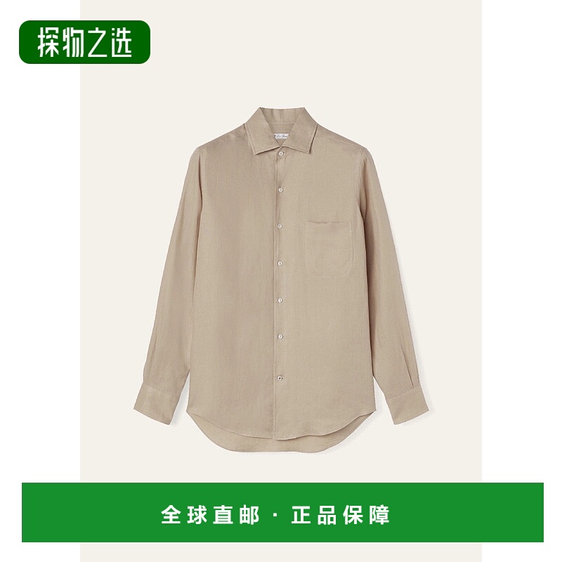 欧洲直邮LORO PIANA 25秋冬 FAF2545_D0CP 男士 长袖衬衫 André