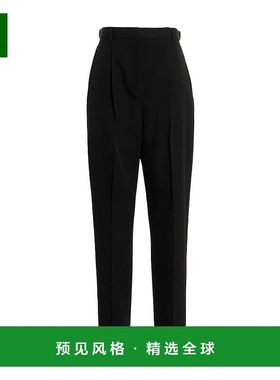 香港直邮Tory Burch 斜纹长裤直筒裤 144748