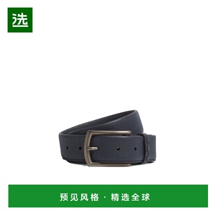 香港直邮Zegna 徽标搭扣皮带 LHCEOB014BZ杰尼亚腰带