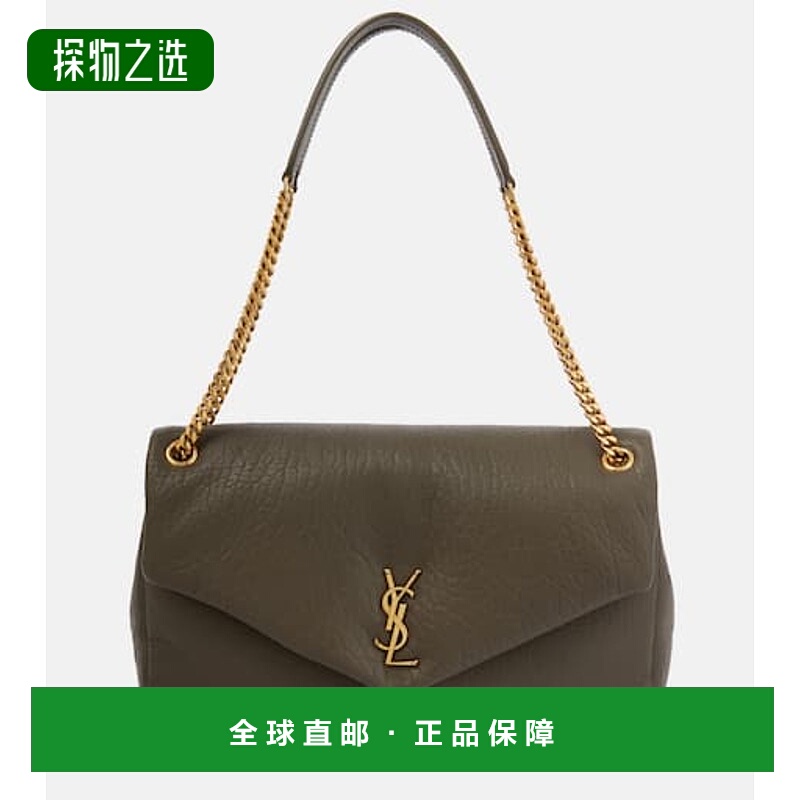 1h可退 香港直邮Saint Laurent 圣罗兰 女士 Calypso 大号皮革肩