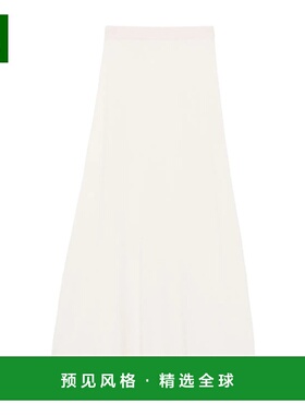 香港直邮LISA YANG 女士半身裙 2022005CR SS2026 白色 松紧腰半