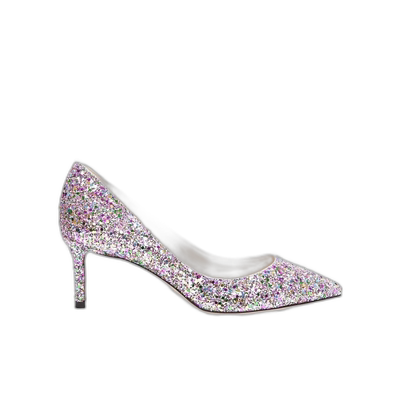 香港直邮Jimmy Choo Romy60 高跟鞋 ROMY60CGFCONFETTI尖头