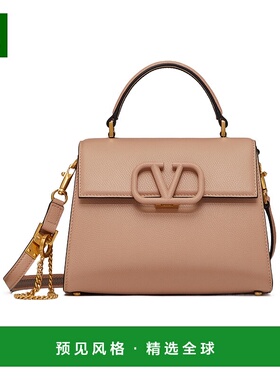 香港直邮Valentino VSLING 小号粒面小牛皮手提包 WB0F53KGW