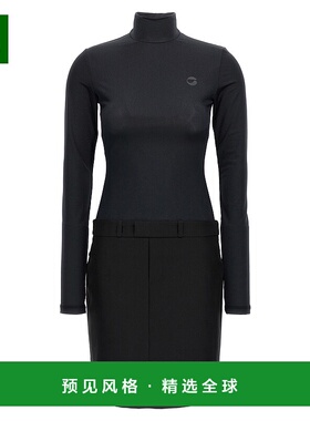 1h可退 香港直邮Coperni 女士 'Hybrid' 连衣裙 COPR140545BLK