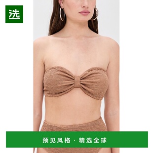 1h可退 香港直邮HUNZA G 女士 牛仔比基尼上装  舒适时尚