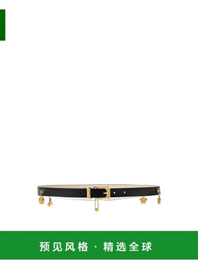 香港直邮Versace logo标识腰带 10121661A09127范思哲牛皮