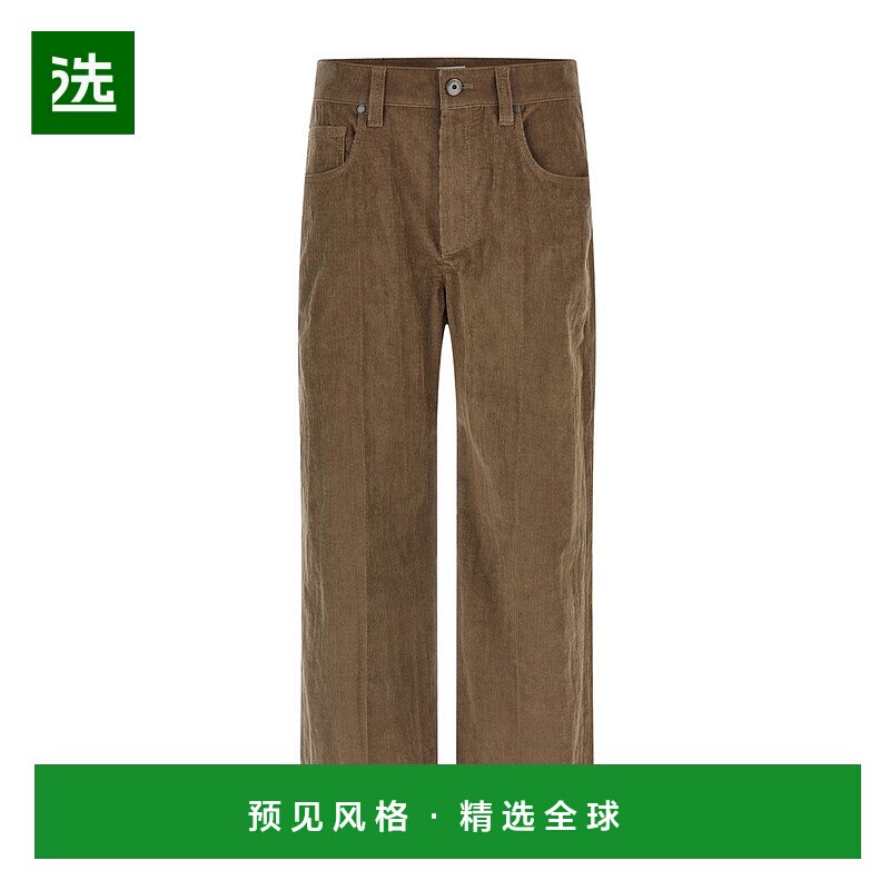 香港直邮Brunello Cucinelli 腰带袢休闲裤 MB178P9091