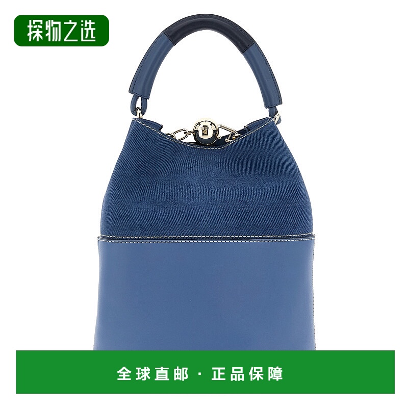 1h可退 香港直邮FURLA 芙拉 女士 Sfera S 標誌印花水桶包 WB0186