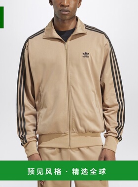 香港直邮Adidas 男士 Firebird 浅褐色运动卫衣 JY6366PLCA