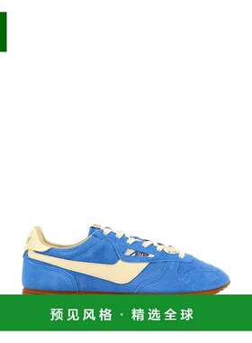香港直邮AUTRY 男士 Windspin 浅蓝色绒面革运动鞋 WSLMUB18